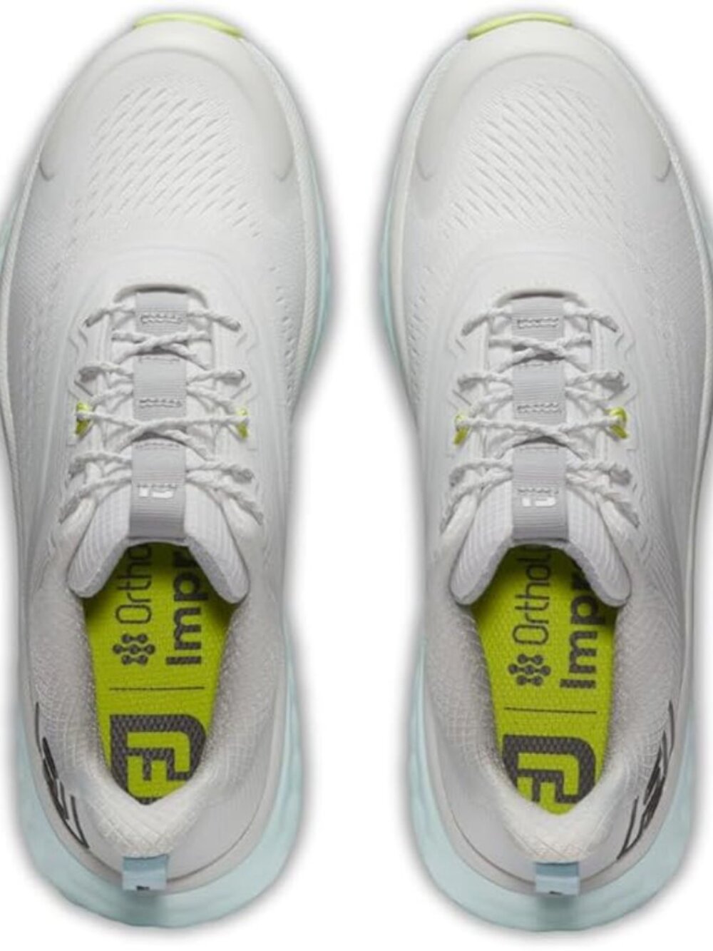 FootJoy FJ Quantum 97817 Grey/Blue Women Spikeless Golf Shoes Size 11